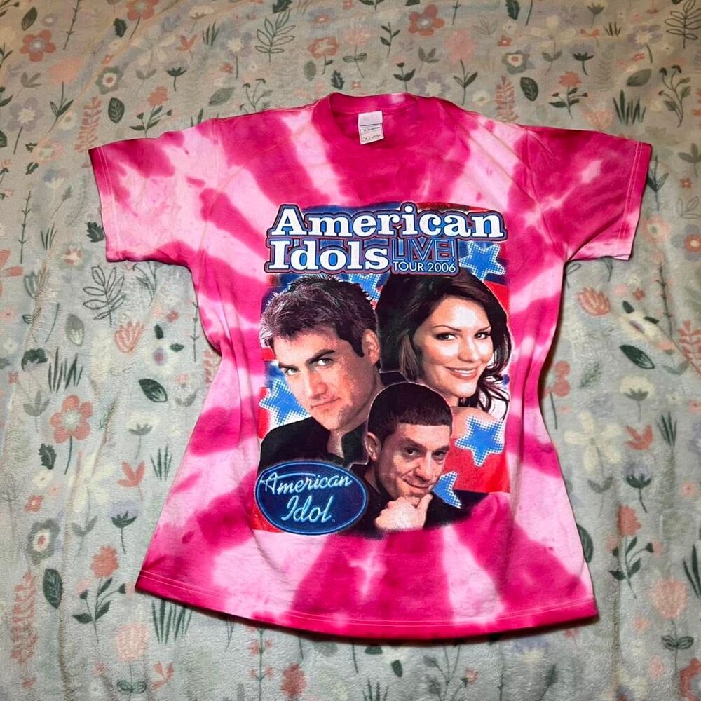Vintage 2006 American Idols Live! Tour T-Shirt - Size Medium